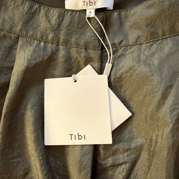 Tibi Stella Crispy Nylon Cargo Pant - Picture 3 of 4